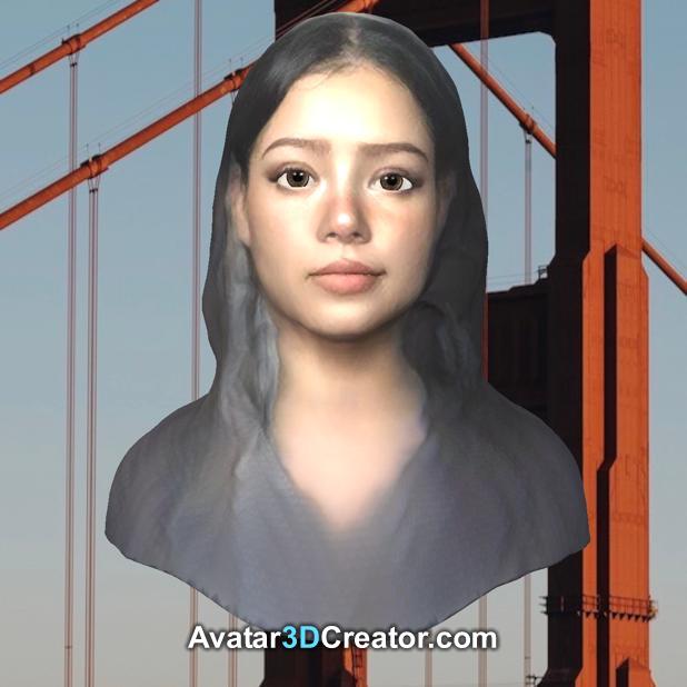 Avatar Maker ~3D model from facial photograph