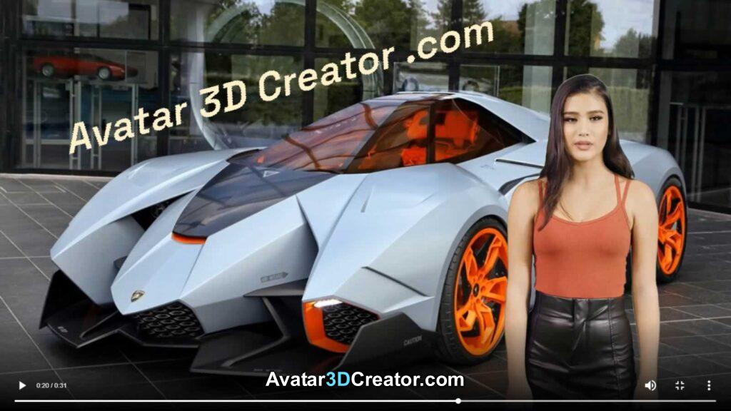 3D Creador de avatares - 3Presentador de avatar de vídeo D