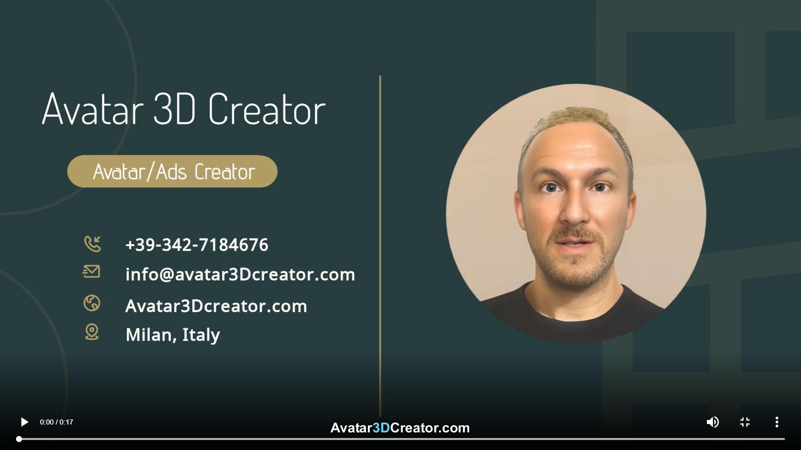 Avatar 3D Creator  Professional 3D Avatar Maker Online