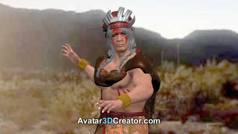 3D Criador de avatar - 3D Jogos de Avatar