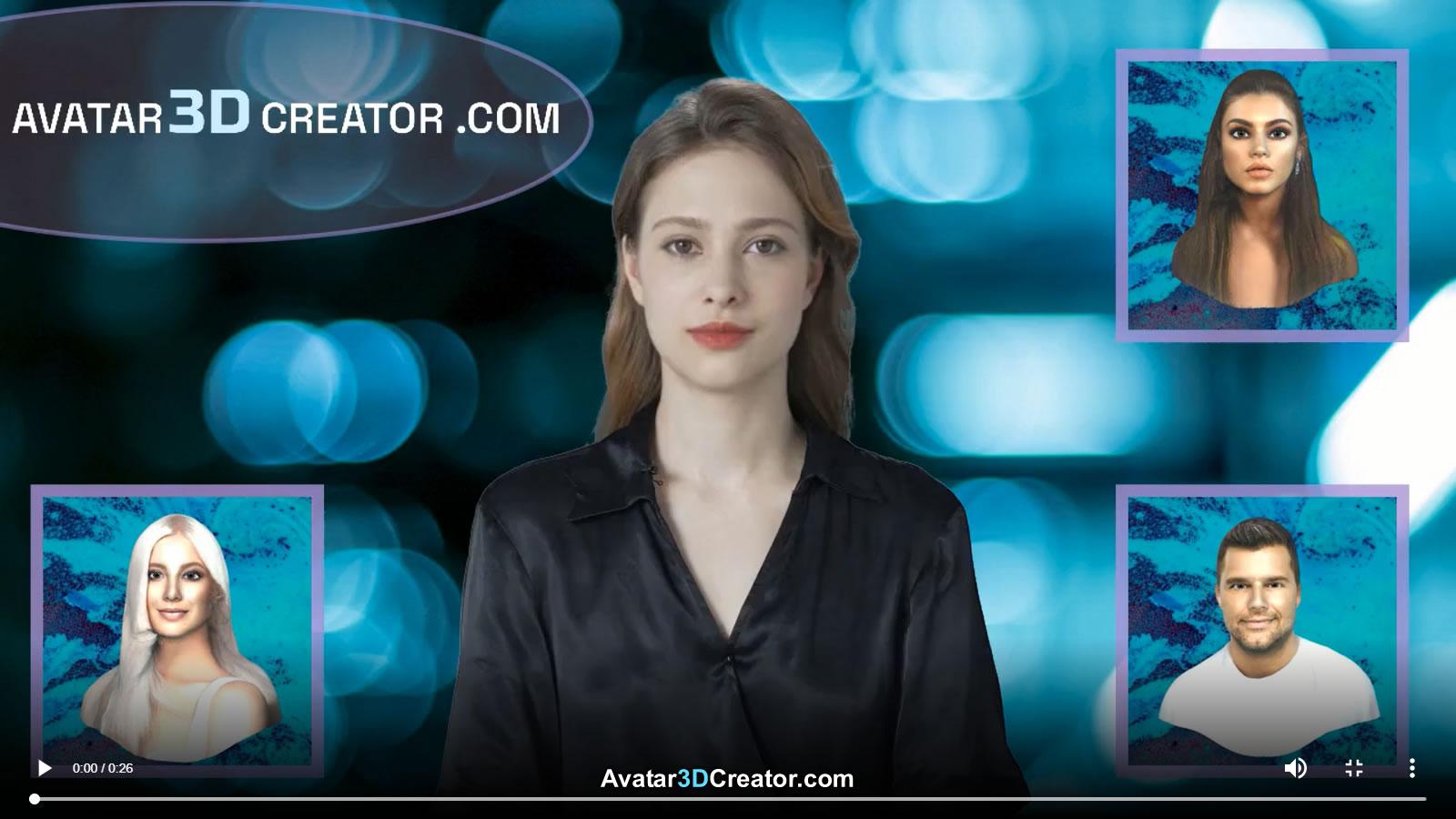 Avatar 3D Creator  Professional 3D Avatar Maker Online