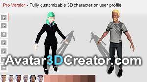 3D Avatar Creator User Profile PRO for WordPress | アバター3Dクリエーター